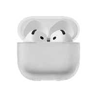 Чехол защитный uBear Tone для Apple AirPods 4 (Clear)