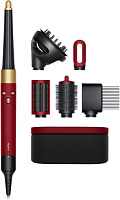 Стайлер Dyson HS08 (Vinca Red Velvet/Gold (RVG) с диффузором)