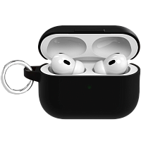 Чехол силиконовый VLP Satin Case для AirPods Pro 3 (Black)