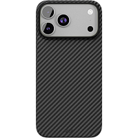 Чехол защитный VLP Kevlar Case с MagSafe для Iphone 17 Pro (Black)