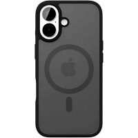 Чехол защитный VLP LITE Bloom Case c MagSafe для iPhone 17 (Black)