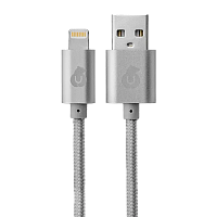 Кабель питания uBear Cord Cable USB-A to Lighting (Gray 1m DC01CG01-I5)