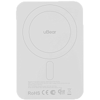 PowerBank uBear Strike Wireless 10000mAh (White)