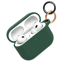 Чехол силиконовый VLP Charm Case для AirPods Pro 3 (Green)