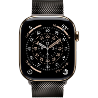 Умные часы Apple Watch Series 11 42mm (Gold Titanium Milanese Loop)