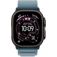 Умные часы Apple Watch Ultra 3 49mm (Black Titanium Light Blue Alpine Loop S)