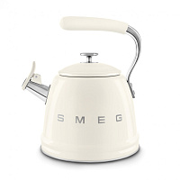 Чайник со свистком SMEG CKLW2001 (CR Кремовый)