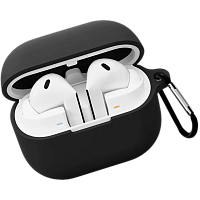 Чехол защитный VLP Charm Case для Samsung Buds 3/3 Pro (Black)