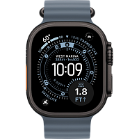 Умные часы Apple Watch Ultra 3 49mm (Black Titanium Anchor Blue Ocean Band)