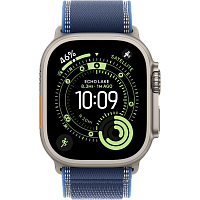 Умные часы Apple Watch Ultra 3 49mm (Natural Titanium Blue/Bright Blue Trail Loop S/M)