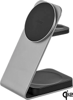 Беспроводное зарядное устройство uBear Level Ultra Wireless Charger Apple Watch Edition (Gray)