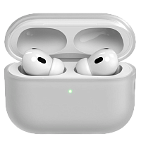 Чехол силиконовый VLP Grace Case для AirPods Pro 3 (Матовый прозрачный)