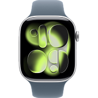Умные часы Apple Watch Series 11 46mm (Aluminium Silver SB M/L)