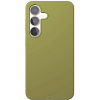 Чехол защитный VLP Aster Case с MagSafe для Samsung Galaxy S25 (Green)