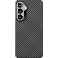 Чехол защитный VLP Kevlar Case с MagSafe для Samsung Galaxy S26 Plus (Black)