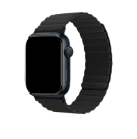 Ремешок магнитный силиконовый uBear для Apple Watch 38/40/41/42mm (S/M, черный)