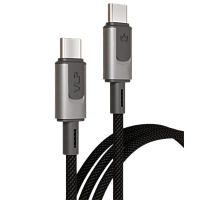 Дата-кабель VLP Force Line 100W USB-C + USB-C, 2m (Black)