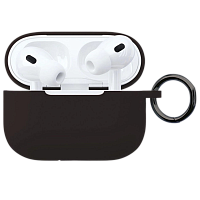 Чехол силиконовый VLP Charm Case для AirPods Pro 2 (Black)