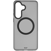 Чехол защитный VLP Moon Case с MagSafe для Samsung Galaxy S26 (Black)