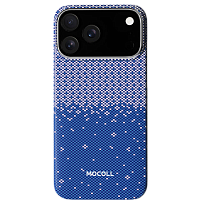 Кевларовый чехол MOCOLL для iPhone 17 Pro (Blue)