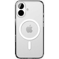 Чехол защитный VLP Diamond Case с MagSafe для iPhone 17 (Clear)