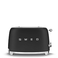 Тостер SMEG TSF01 (2 тоста) (BLMEU Черный Матовый)