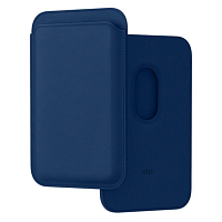 CardHolder  VLP из экокожи с MagSafe (Blue)