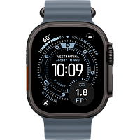 Умные часы Apple Watch Ultra 3 49mm (Natural Titanium Anchor Blue Ocean Band)